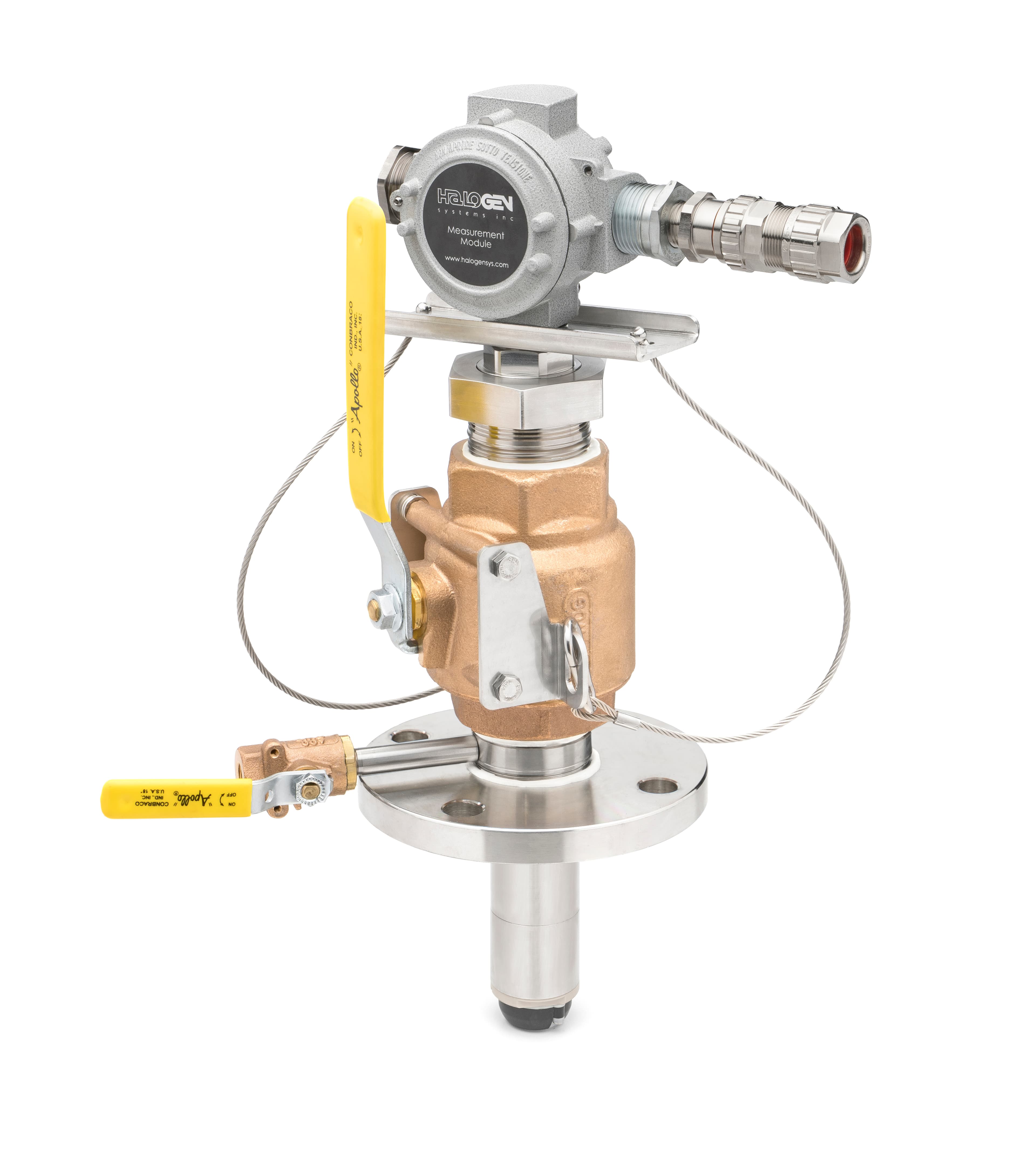 Hot-tap EX sensor assembly — EX-P-HT4-HTV-1