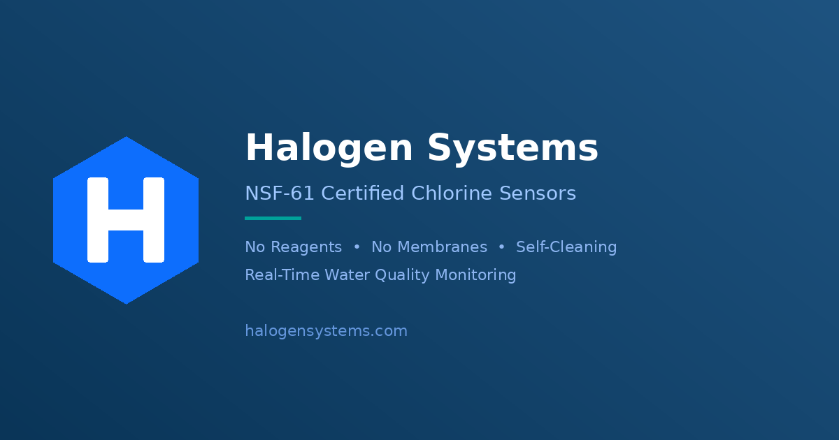 Halogen System Computer Halogen Systems | Amperometric Chlorine Analyzers — No Reagents, No ...