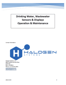Manual for Halogen D1 and CN-01 Displays in Drinking Water and Wastewater applications.