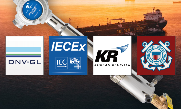 Halogen BWMS certifications: US Coast Guard, DNV-GL, IECEx, Korean Register