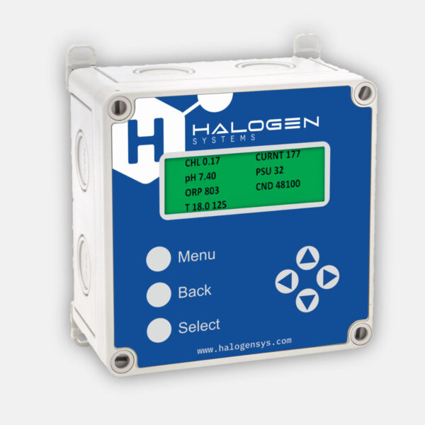 Halogen D1 4-20 display with 4 20mA outputs and MODBUS RTU.