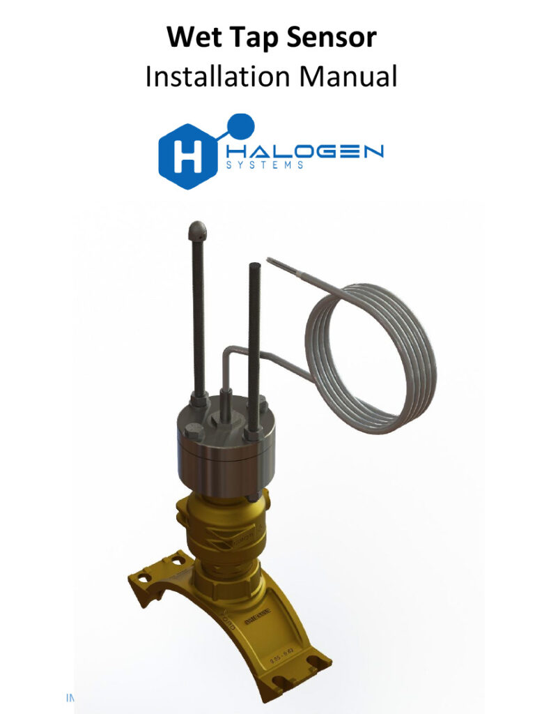 Wet-tap retraction and removal manual for the Halogen MP5™ in-pipe online chlorine analyzer