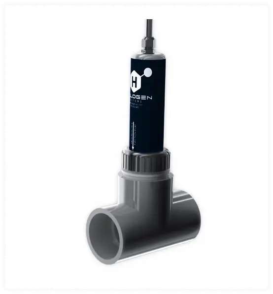 PVC Tee Chlorine Analyzer
