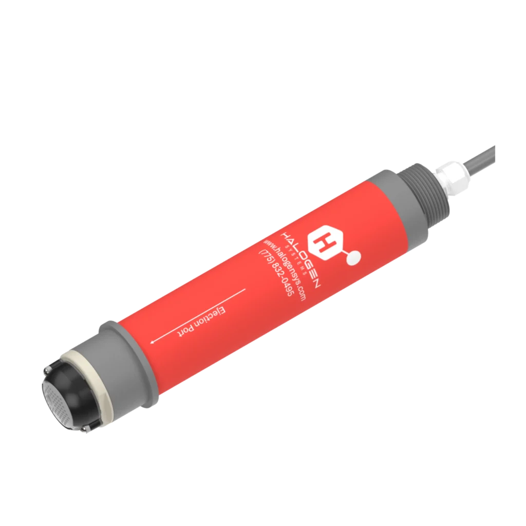 MP-HOT Chlorine Analyzer measures pH, ORP, temperature, and conductivity.